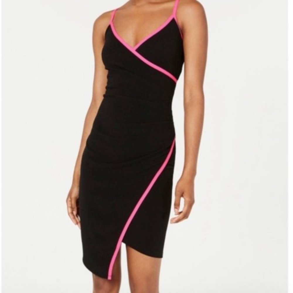 NWT Crave Fame Hot Pink Form Fitting Dress. XXS